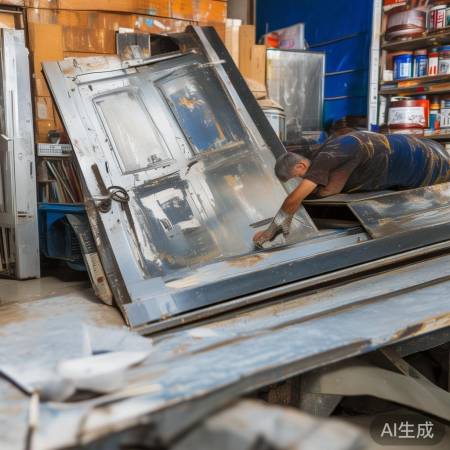 安庆防盗门油漆维修