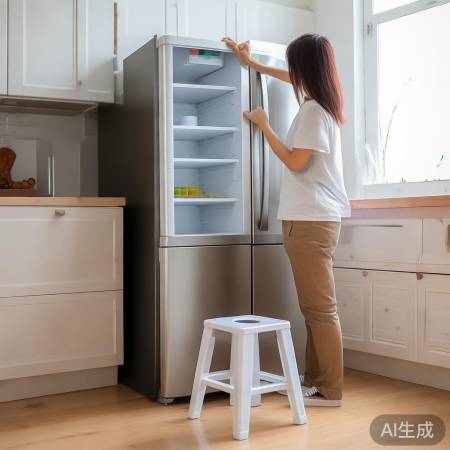 辅助工具助冰箱调整