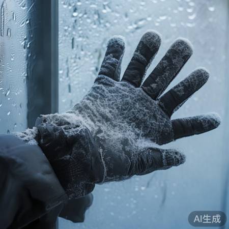 “寒冷天气,手指防湿”