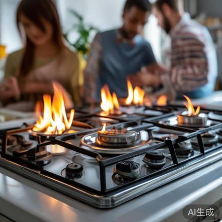 正规渠道购灶，安全使用勿离人