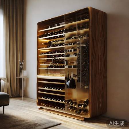 简约艺术酒柜，提升家居档次