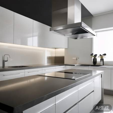 L型U型厨房油烟机易装,直角需