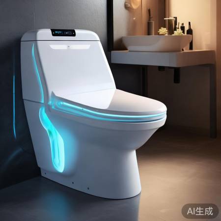 智能马桶垫：自动冲洗除菌助手