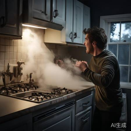 燃气泄漏,速关阀通风,禁用电器