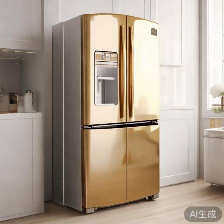 金色冰箱，美实用升级