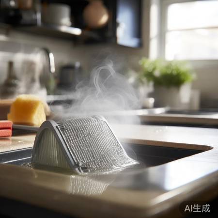 “清洁油烟机滤网，焕新厨房心脉