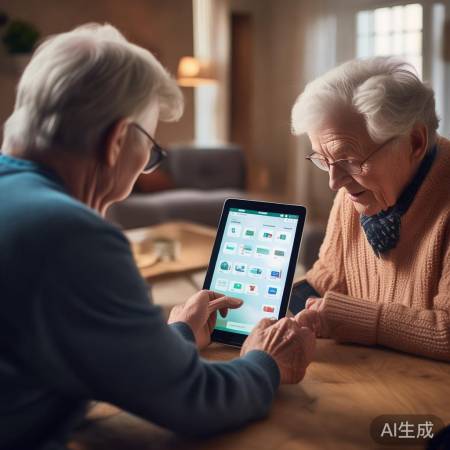 耐心安装，教会老人使用