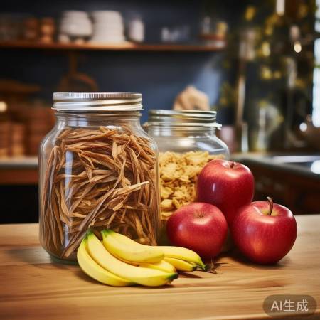 鱿鱼干与水果延保质