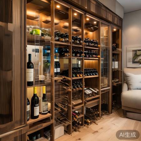 红酒柜装修,自然舒适,简单真谛