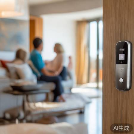 指纹锁控门铃，新体验！