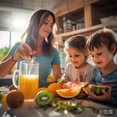 夏季补水，多吃维C水果