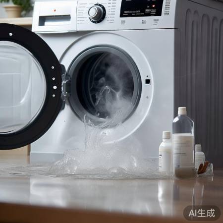 “白醋除味消毒洗衣机”