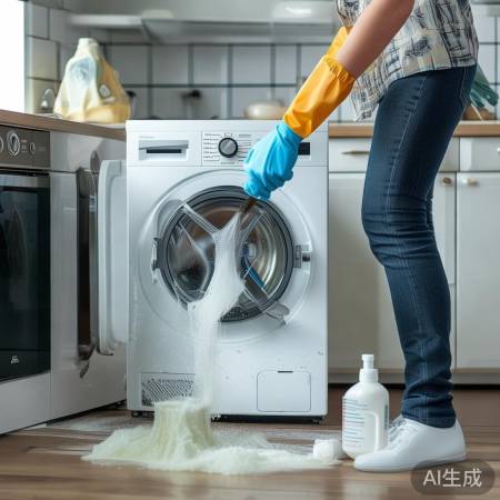 洗衣机槽清洁准备