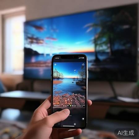 高仪智能电视机电话24小时教导〖iPhone6轻松投影电视机，轻松享受大屏观影体验〗