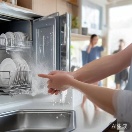 消毒柜辅助清洁，保持卫生习惯