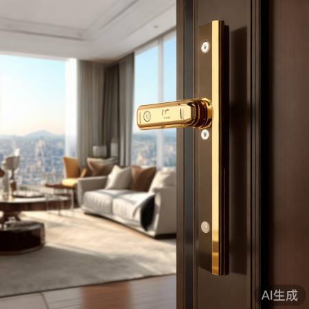指纹锁象征高品质生活