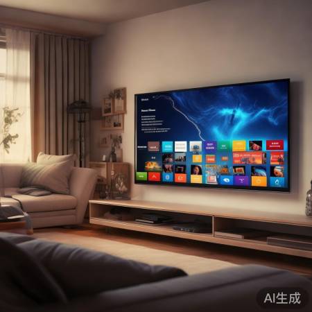 智能电视入户墙，家庭娱乐新天地
