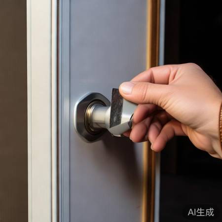 应急锁孔开锁法