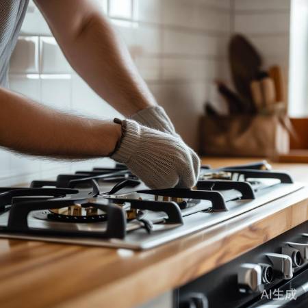 拧燃气灶接头小窍门分享