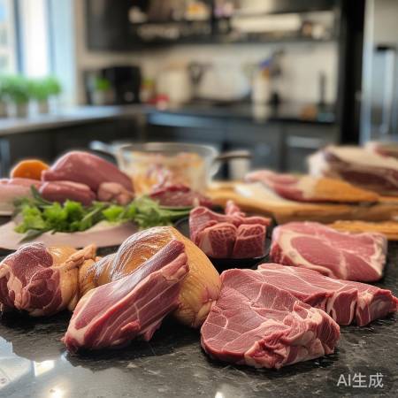 冰箱硬核食材多