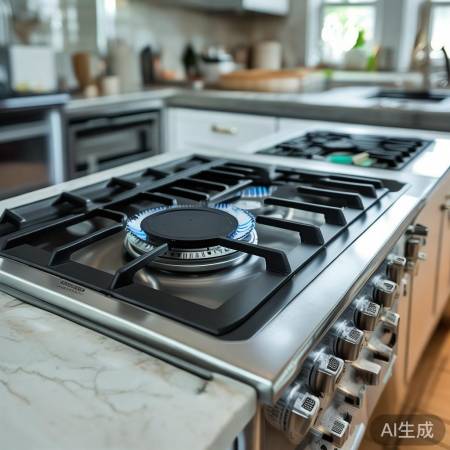 单灶燃气灶：操作简便，节能环保
