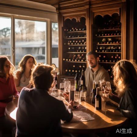 周末午后，红酒生活惬意