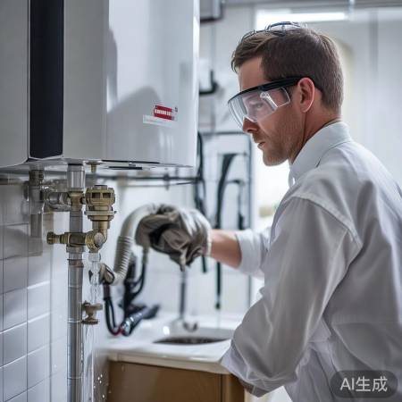 壁挂炉加水，注意杂质清洗。