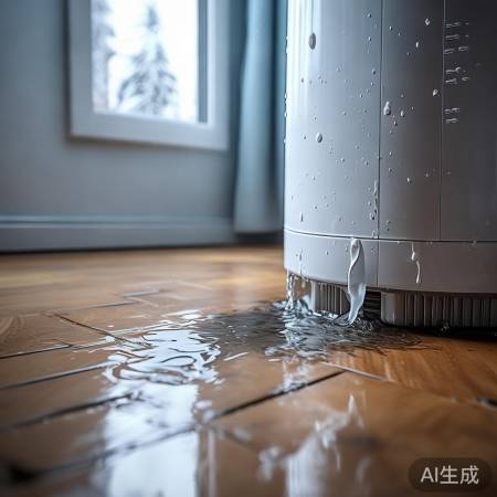凯姆热水器专属客户专线解说_热水器侧面漏水了，是冻坏了？维修小技巧分享