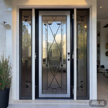 防盗门玻璃多样美观