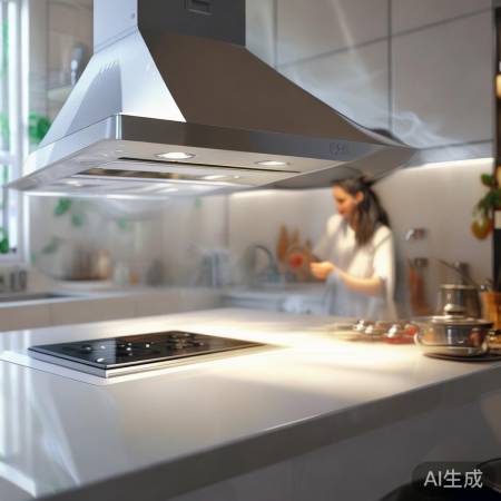 月兔油烟机，厨房好帮手