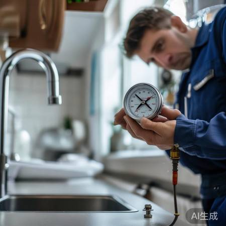 检查水压，修阀门或管道