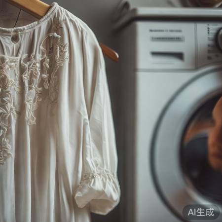 “衣物材质决定洗涤方式”