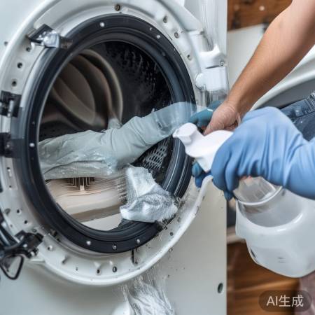 定期清理洗衣机，消毒除菌