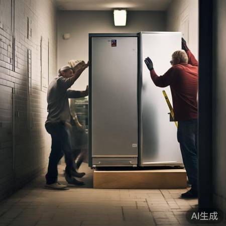 冰箱搬动保持水平